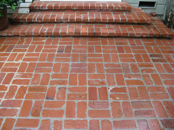 Pressure Washing Surface Cleaning Brick