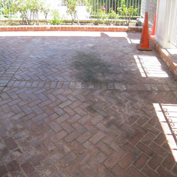 Driveway Cleaning Oil Removal